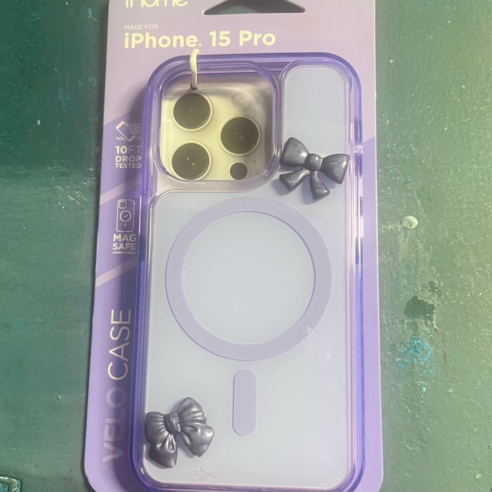 iHome Protective Phone Case; Purple with Mag safe